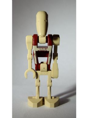LEGO Minifigure -- Battle Droid Security with Straight Arm - Dot Pattern on Torso-Star Wars / Star Wars Episode 1 -- SW0347 -- Creative Brick Builders